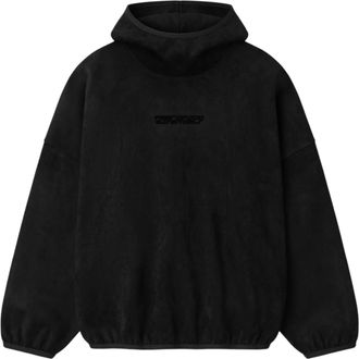 Fear of God Suede Fleece Modern Hoodie Vintage Black 192HO256941F