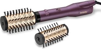 BaByliss Big Hair Dual Cepillo De Aire Caliente Caliente Negro, Oro Rosa, Violeta 650 W 2,5 M