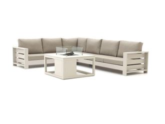Bellagio la vita attrattiva Bellagio Avolo/Cosiraw 100cm hoek loungeset 3-delig links 6-zits