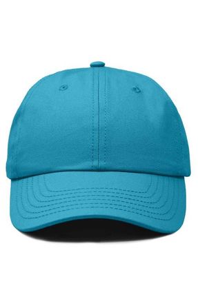 Dalix Classic Cotton Dad Cap in Teal at Nordstrom