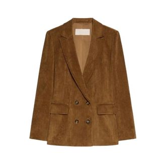 iBlues Iblabituro Coat - - Jackets - Donna - Marrone - M