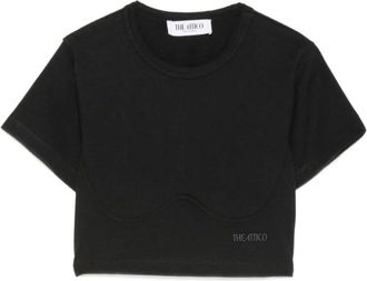 The Attico Mujer, Camisetas, Negro, Talla: S