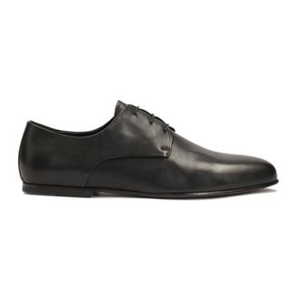 Kazar Formele leren halfschoenen met leren zool - Heren - Nette schoenen - Zwart - 45 EU - Leer - Schoenen