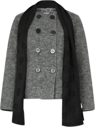 Silvian Heach Gpa 26149Cp - Dames - Mantel - Grijs - S - Jassen