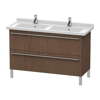Duravit Duravit X-large Mueble De Pared 6538, 2 Extra&iacute;bles, 1200mm Para C&oacute;digo D 033213, Color (frente/cuerpo): Chapa De Madera Aut&eacute;ntica De Nogal Americano -