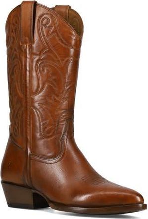 Frye Bruce Western Boot in Saddle at Nordstrom Rack, Size 10.5