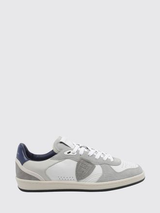 Philippe Model Pgal Suede Calfskin Low-Top Sneakers with Perforated Toe