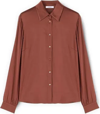 Motivi Mujer, Blusas y Camisas, Marr&oacute;n, Talla: 2XS