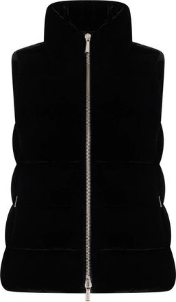 Moorer Borneov Padded Gilet - Dames - Bodywarmers - Zwart - XS - Rayon - Jassen