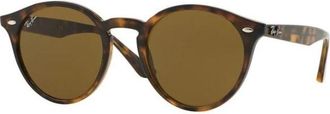 Ray-Ban Authentieke Rb 2180 Bril- Premium Kwaliteit! - unisex - Zonnebrillen - Bruin - 49 MM - Accessoires