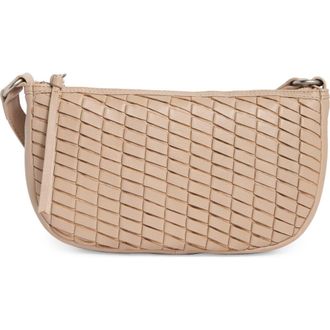 Lucky Brand Ziah Leather Crossbody Bag in Desert Sand at Nordstrom Rack