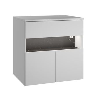 Badplaats Mueble Bajo Lavabo Lisbon 60 X 44 X 60 Cm - Blanco Mate - Mueble