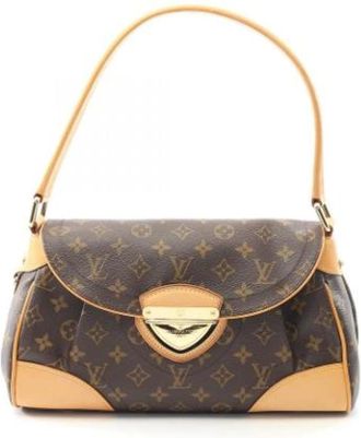 Louis Vuitton Pre-owned Handbags, female, Brown, Size: ONE SIZE Pre-owned Coated canvas louis-vuitton-bags
