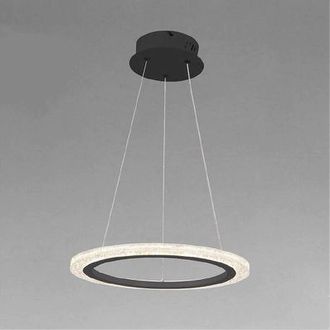 Trade Shop Trade Shop - Copy Of Plafoniera Led 24w Cerchio Effetto Cristallo Bianco Luce Fredda Calda Naturale 31715
