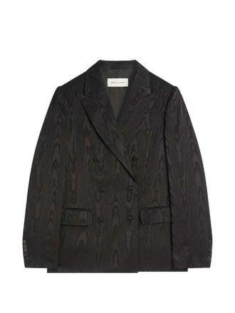 Dries Van Noten Blazer doppiopetto Dries Van Noten Moir&eacute;