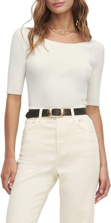 Favorite Daughter The Behind the Scenes Top in Ivory at Nordstrom, Size X-Small