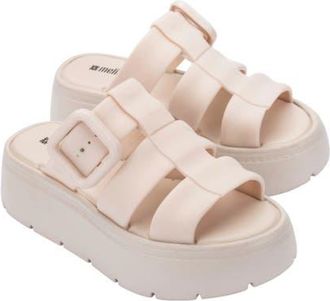 Melissa Pump Platform Sandal in Beige at Nordstrom, Size 10