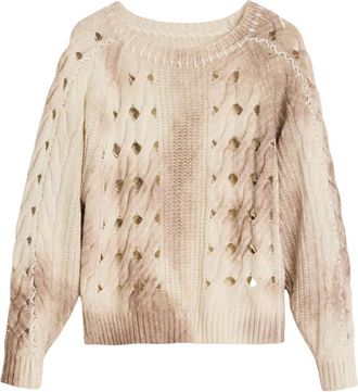 Desigual Donna, Maglie, Beige, S, new