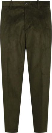 Nine In The Morning corduroy straight-leg trousers - Green