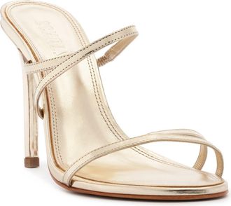 Schutz Diana Slide Sandal in Platina at Nordstrom, Size 10.5