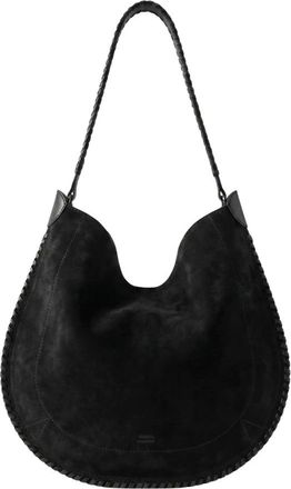 Isabel Marant Tassen, Dames, Zwart, ONE Size, Leer, Oskan Hobo Soft
