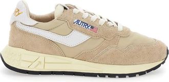 Autry Reelwind Lage Sneakers - Dames - Sneakers - Beige - 36 EU - Katoen - Schoenen