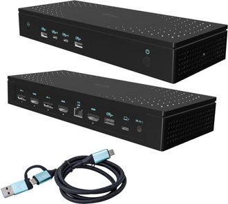 OEM I-tec Ca5monitordockpdit Base Para Port&aacute;til Y Replicador De Puertos Al&aacute;mbrico Usb 3.2 Gen 1 (3.1 Gen 1) Type-c Negro