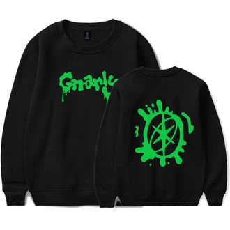 Generic Katseye Merch Gnarly Logo Sweatshirt Crewneck Long Sleeve Sweatshirt Men/women Fashion Pullover (2,XS)