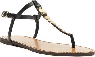 Arezzo Bristol T-Strap Sandal in Black at Nordstrom, Size 7.5
