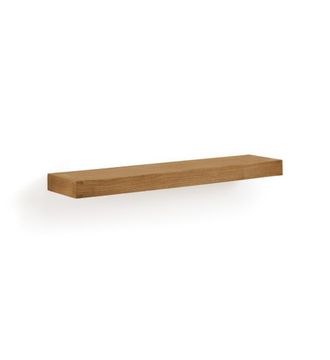 Moycor Estante de pared de madera marr&oacute;n anch. 90 cm