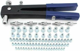 OEM Kit De Tuercas Remachables Roscadas Para Roscas M3, M4, M5, M6 Y M8, 106 Alicates Para Remaches