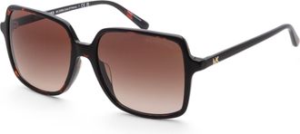 Michael Kors Womens 56 mm Brown Sunglasses
