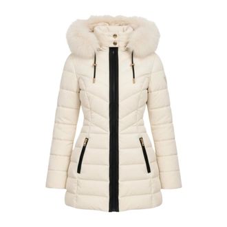 Guess Piumino Stretch Jolanda - - Jackets - Donna - Bianco - XS
