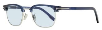 Tom Ford Mens Universal Fit Sunglasses TF1119-D 90A Blue/Palladium 47mm