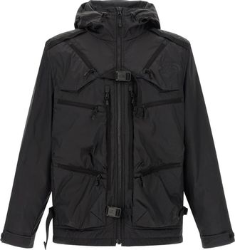 Junya Watanabe Tech Vest Mountain Jacket - Heren - Zomerjassen - Zwart - L - Polyester - Jassen
