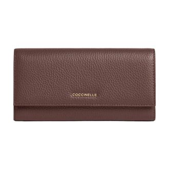 Coccinelle Cartera Metallic Soft - Accessories - Mujer - Marr&oacute;n - ONE SIZE