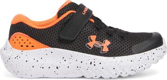 Under Armour Boys Surge 4 AC, Athletic Shoes for Boys with Adjustable Easy-Use Hook-and-Loop Fastener, Childrens Shoes with Cushioning