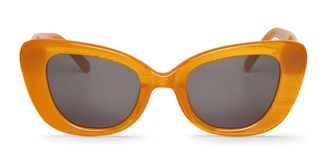 Mr.Boho Caparica BIL1-11 Womens Sunglasses Brown Size 49