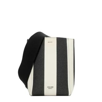 Celine Pre-owned Shoulder Bags, female, White, Size: ONE SIZE Pre-owned Fabric celine-bags