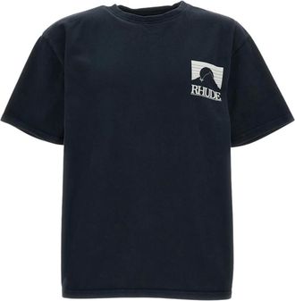 Rhude Uomo, Top, Nero, M, new