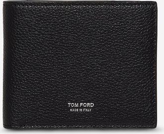 Tom Ford Brieftasche aus genarbtem Leder Classic Bifold
