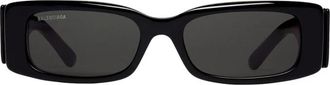 Balenciaga Zonnebrillen - unisex - Zonnebrillen - Zwart - 51 MM - Accessoires