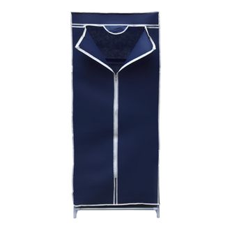 Trade Shop Trade Shop - Armario De Tela Ropa 145 X 75 X 45 Cm Organizador De Perchas