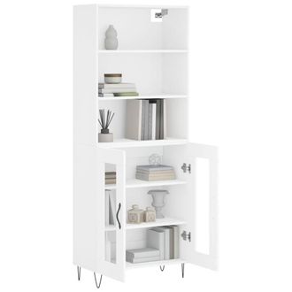 Berkfield Home Highboard White 69.5x34x180 cm Engineered Wood