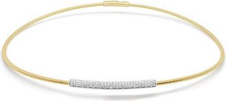 Sabrina Designs 14K 1.09 Ct. Tw. Diamond Choker Necklace