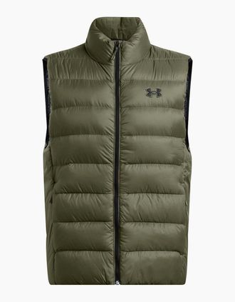 Under Armour Mens Armour Legend Down Vest Gilet Mens - Green - Size: 38/Regular