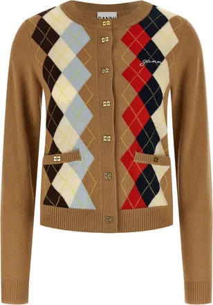 Ganni Ganni Wool Womens Cardigan