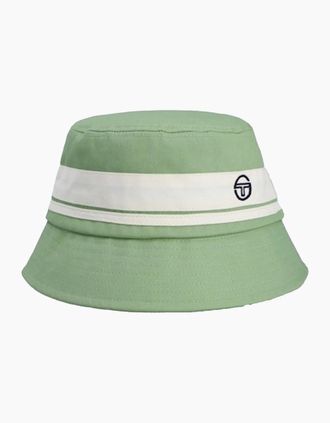 Sergio Tacchini Mens Sergio Tacchini Newsford Bucket Hat Quiet Green/Gardenia - Size: ONE size