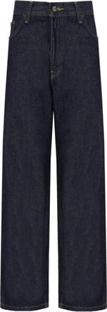 Carhartt Work in Progress W Brandon Pant - Dames - Loose Fit Jeans - Blauw - M - Katoen - Jeans