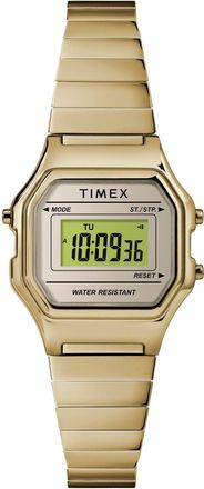 Timex Classic Digital Mini Womens Gold Watch TW2T48000 Stainless Steel (archived) - One Size